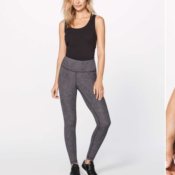 Lululemon Wunder Under Hi-Rise Tight Luxtreme 28" Disperse Dusky Lavender 4 - Picture 12 of 12